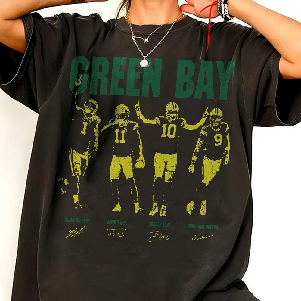 Love Parsons Reed Watson Green Bay Football Graphic Shirt
